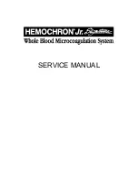 Предварительный просмотр 1 страницы ITC HEMOCHRON Jr. Signature Service Manual