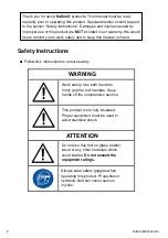 Preview for 3 page of ITC KuDos HYCP-185 Safe Operation & Maintenance Instructions