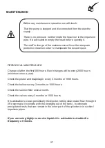 Preview for 27 page of ITC MULTIFERTIC Manual