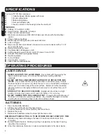 Preview for 4 page of ITC SPT125 Operator'S Manual