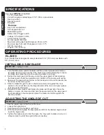 Preview for 4 page of ITC SPT210 Operator'S Manual