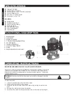 Preview for 4 page of ITC SPT305 Operator'S Manual