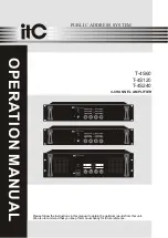 ITC T-4S120 Operation Manual preview