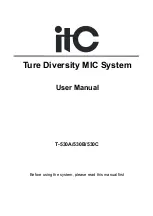 Предварительный просмотр 1 страницы ITC T-530A User Manual