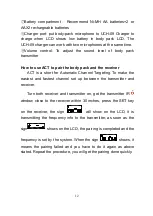 Предварительный просмотр 13 страницы ITC T-530A User Manual