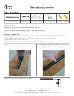 Предварительный просмотр 1 страницы ITC TPR08-72 Install Instructions