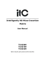 ITC TS-9208H User Manual предпросмотр