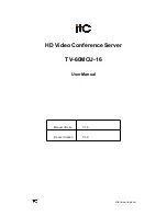 ITC TV-60MCU-16 User Manual preview