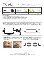 ITC VersiControl 22500-RGBW Series Install Instructions предпросмотр