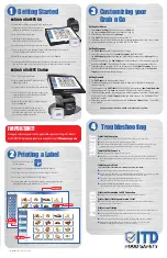 Preview for 2 page of ITD Food Safety Inc. PREP-PAL Quick Start Manual