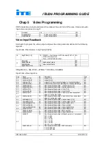 Preview for 12 page of ITE IT6506 Programming Manual