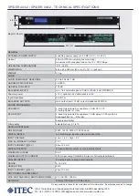 Preview for 12 page of Itec ITECNET SPIDER 04/02 Manual