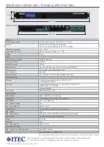 Preview for 12 page of Itec ITECNET SPIDER 04/03 Manual