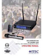 Preview for 1 page of Itec SDR-5100 Operating Instructions Manual