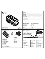 ITech Clip Music 801 User Manual preview