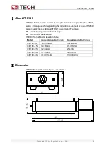 Preview for 4 page of ITech IT-E190 Series User Manual