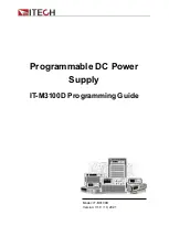 ITech IT-M3100D Series Programming Manual preview