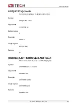 Предварительный просмотр 88 страницы ITech IT-M3300 Series Programming Manual