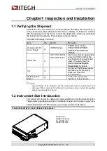 Preview for 9 page of ITech IT6800 Series User Manual