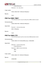 Preview for 85 page of ITech IT7600 Series Programming Manual