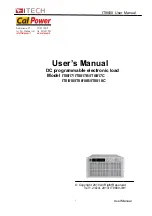 ITech IT8817 User Manual preview