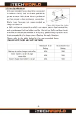 Предварительный просмотр 10 страницы iTechworld 40Amp MPPT User Manual