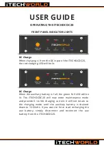 Предварительный просмотр 9 страницы iTechworld iTECHDCDC20 User Manual