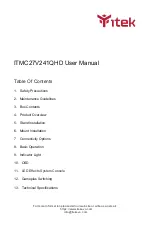 Itek 27A5S User Manual preview