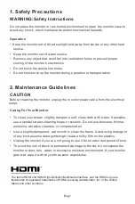 Preview for 3 page of Itek 27A5S User Manual