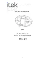 Itek I55001 Instruction Manual preview