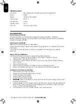 Preview for 2 page of Itek I58068 Instruction Manual