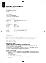 Preview for 18 page of Itek I58069 Safety & Instruction Manual