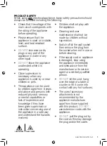 Preview for 3 page of Itek I60018CD Safety & Instruction Manual