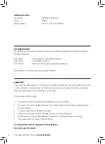 Preview for 2 page of Itek I62002 Safety & Instruction Manual