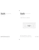 Itek IT142 Instruction Manual preview