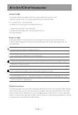 Preview for 4 page of Itek ITAIOBB27IH51WB User Manual