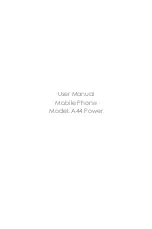 Preview for 2 page of Itel A44 Power User Manual