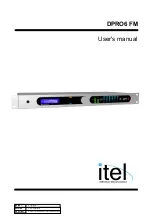 Itel DPR06 FM User Manual preview