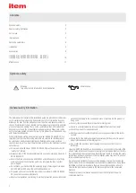 Preview for 14 page of ITEM 0.0.673.31 Manual