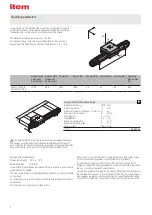 Предварительный просмотр 4 страницы ITEM Linear Unit LRE 8 D14 80x40 KU 80 Notes On Use And Installation