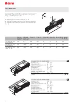 Preview for 4 page of ITEM LRE 8 D10 80x40 ZU 40 R25 Notes On Use And Installation