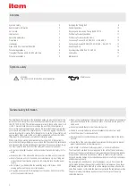 Preview for 20 page of ITEM LRE 8 D10 80x40 ZU 40 R25 Notes On Use And Installation