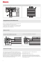 Preview for 8 page of ITEM LRE 8 D25 ZU 80 R50 Notes On Use And Installation