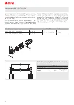 Preview for 14 page of ITEM LRE 8 D25 ZU 80 R50 Notes On Use And Installation