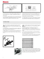 Предварительный просмотр 4 страницы ITEM PS 4-25 Notes On Use And Installation