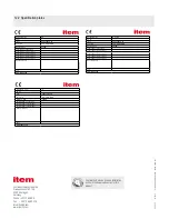 Preview for 16 page of ITEM Work bench 4 E FIFO User Manual