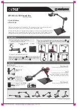 Preview for 1 page of iTEZ DP-M14A 3D Stand Pro Instruction Manual