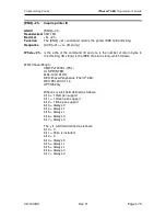 Preview for 187 page of Ithaca ITHERM 280 Programmer'S Manual