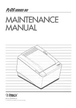 Preview for 1 page of Ithaca PcOS 80 Series Maintenance Manual