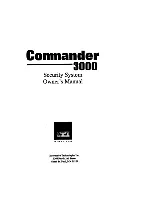 Предварительный просмотр 3 страницы ITI Commander 3000 Owner'S Manual